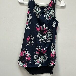 Banana republic floral tank